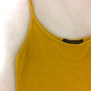 Yellow Brandy Melville Tank